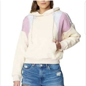 BlankNYC Patchwork Hoodie,NWT, Size Small and Medium